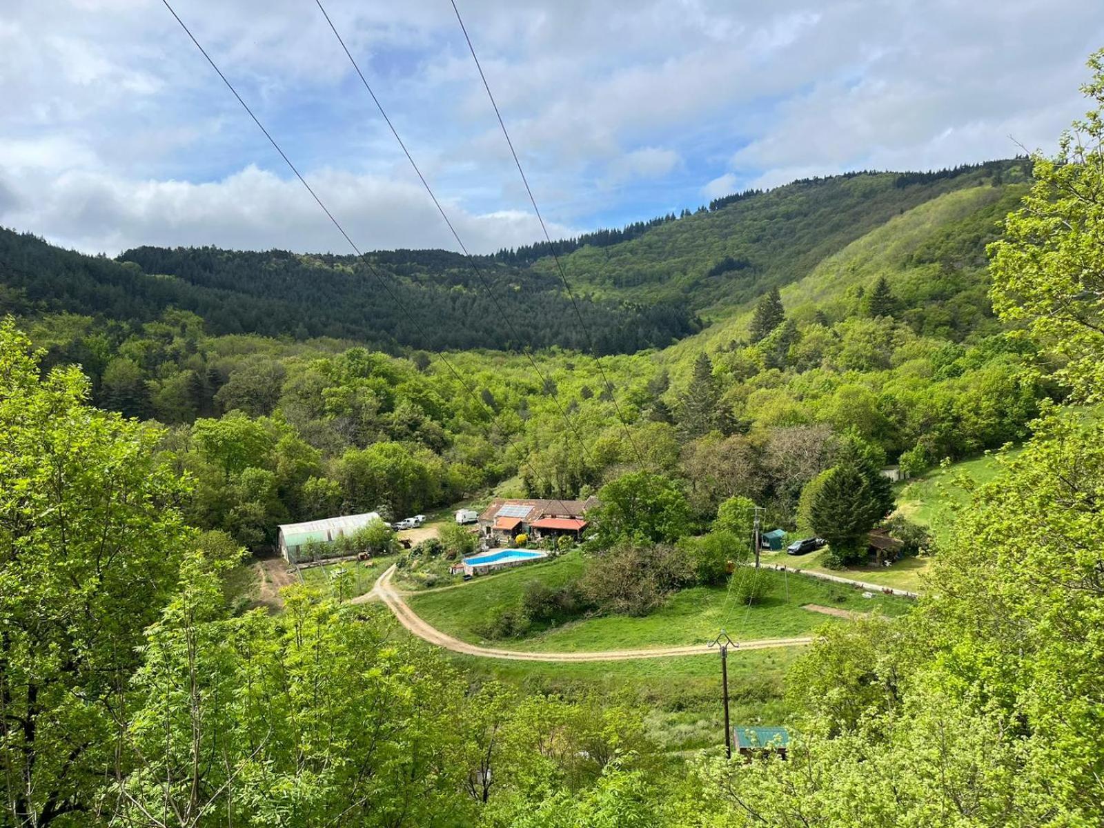 Ferme Les Therondels Saint-Pons-de-Thomieres Eksteriør bilde